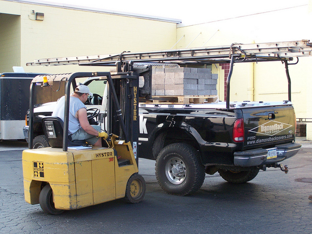 Hyster forklift