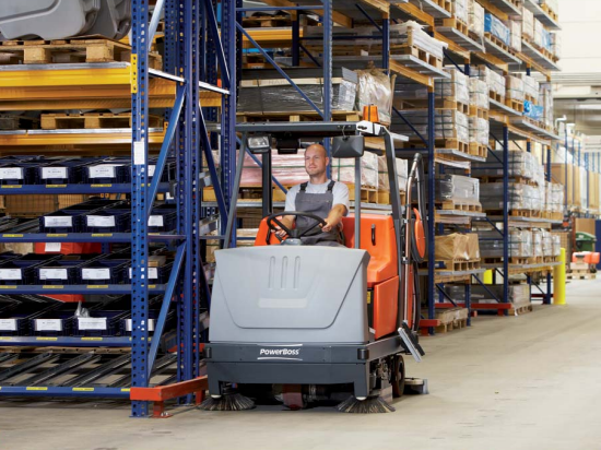 PowerBoss floor cleaning equipment