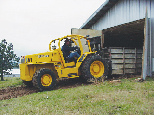 Sellick high capacity forklift